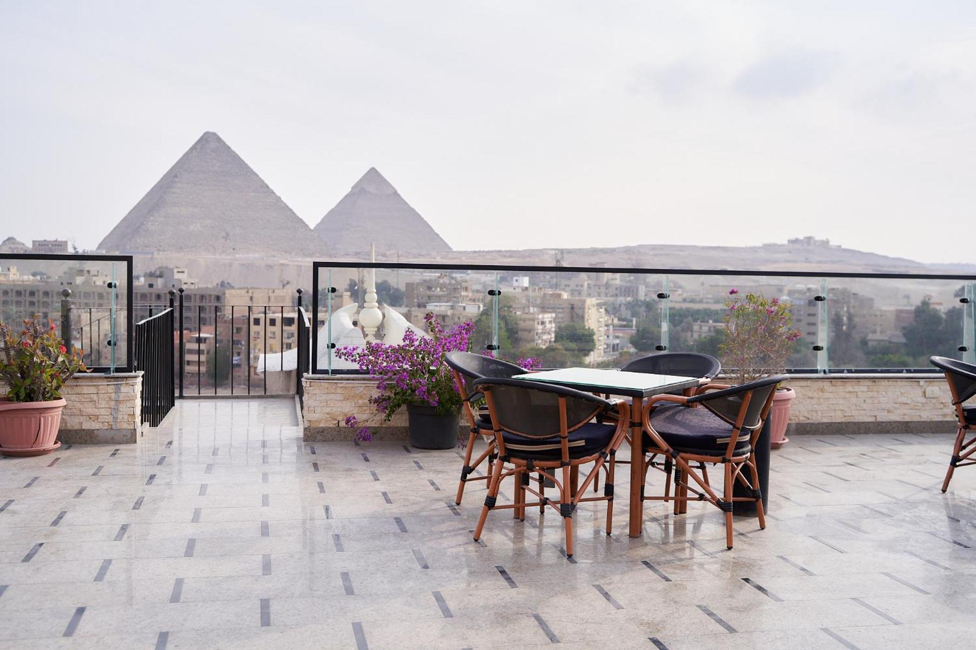 New Top Pyramids Hotel Cairo Exterior foto