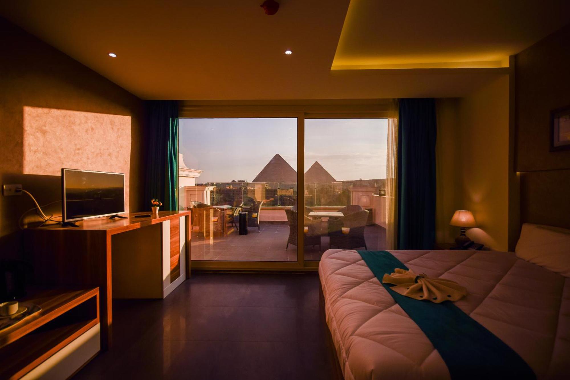 New Top Pyramids Hotel Cairo Exterior foto