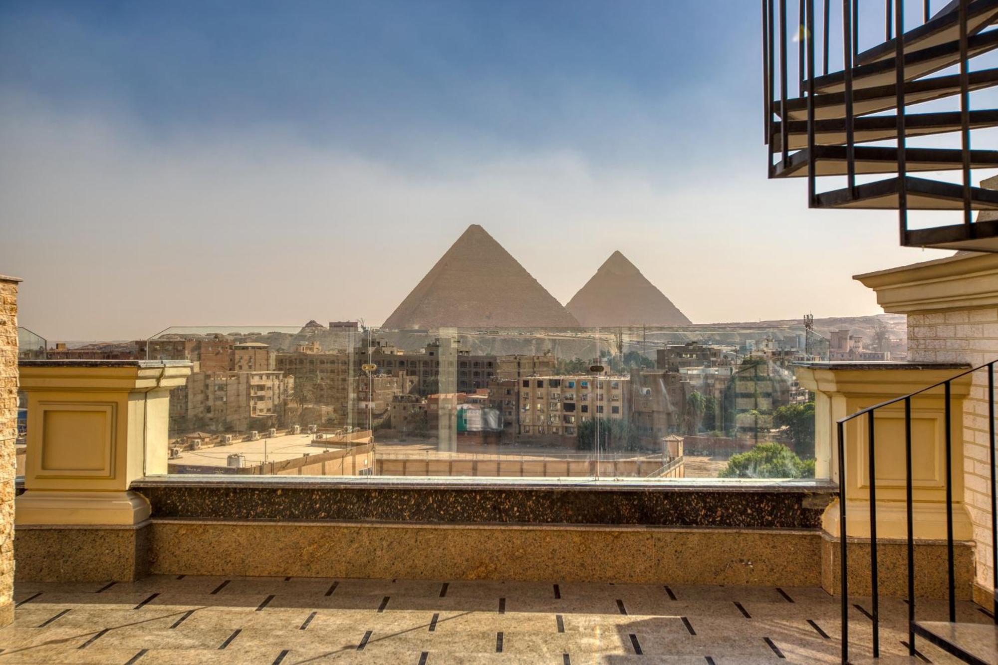 New Top Pyramids Hotel Cairo Exterior foto