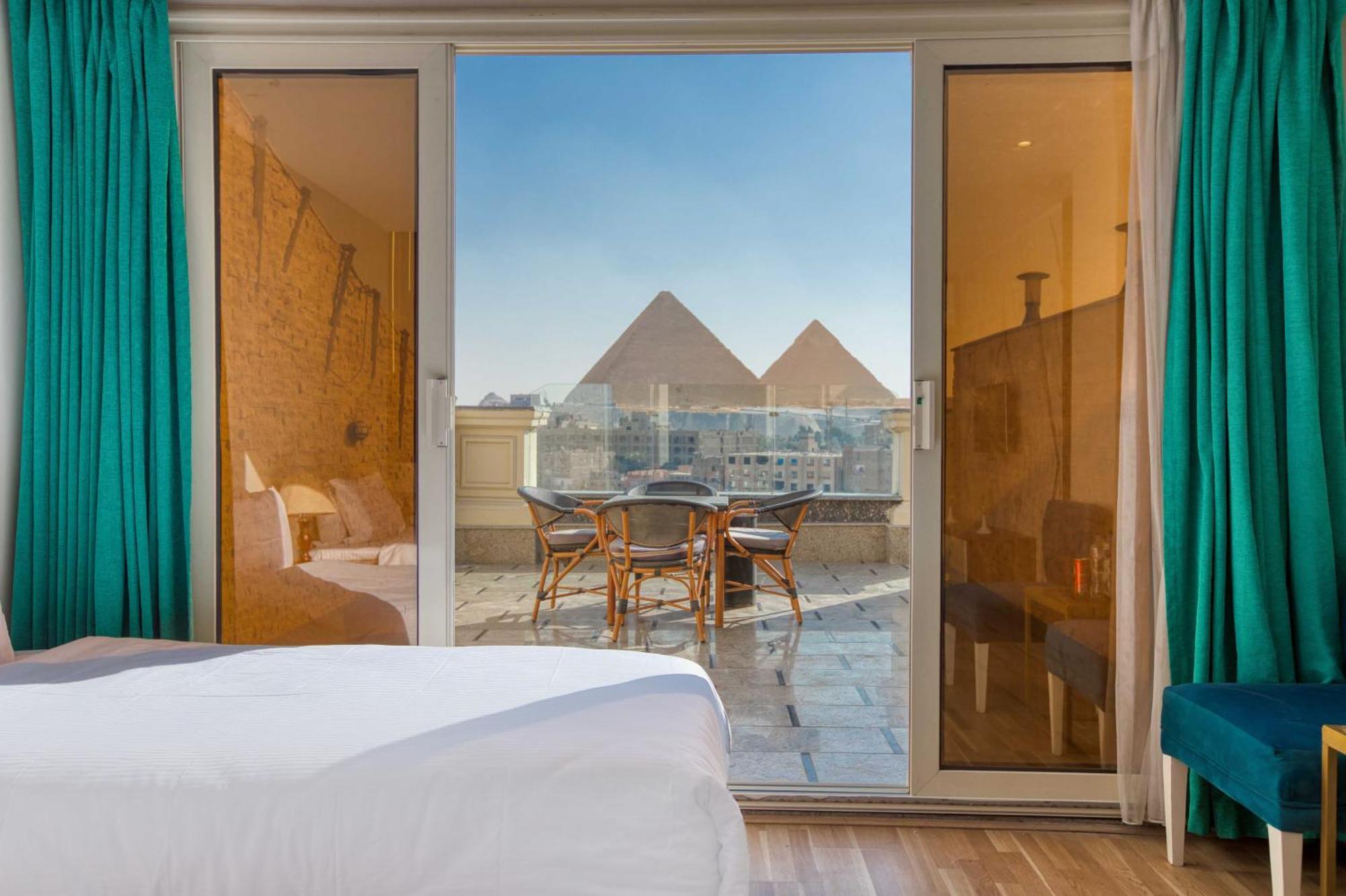 New Top Pyramids Hotel Cairo Exterior foto