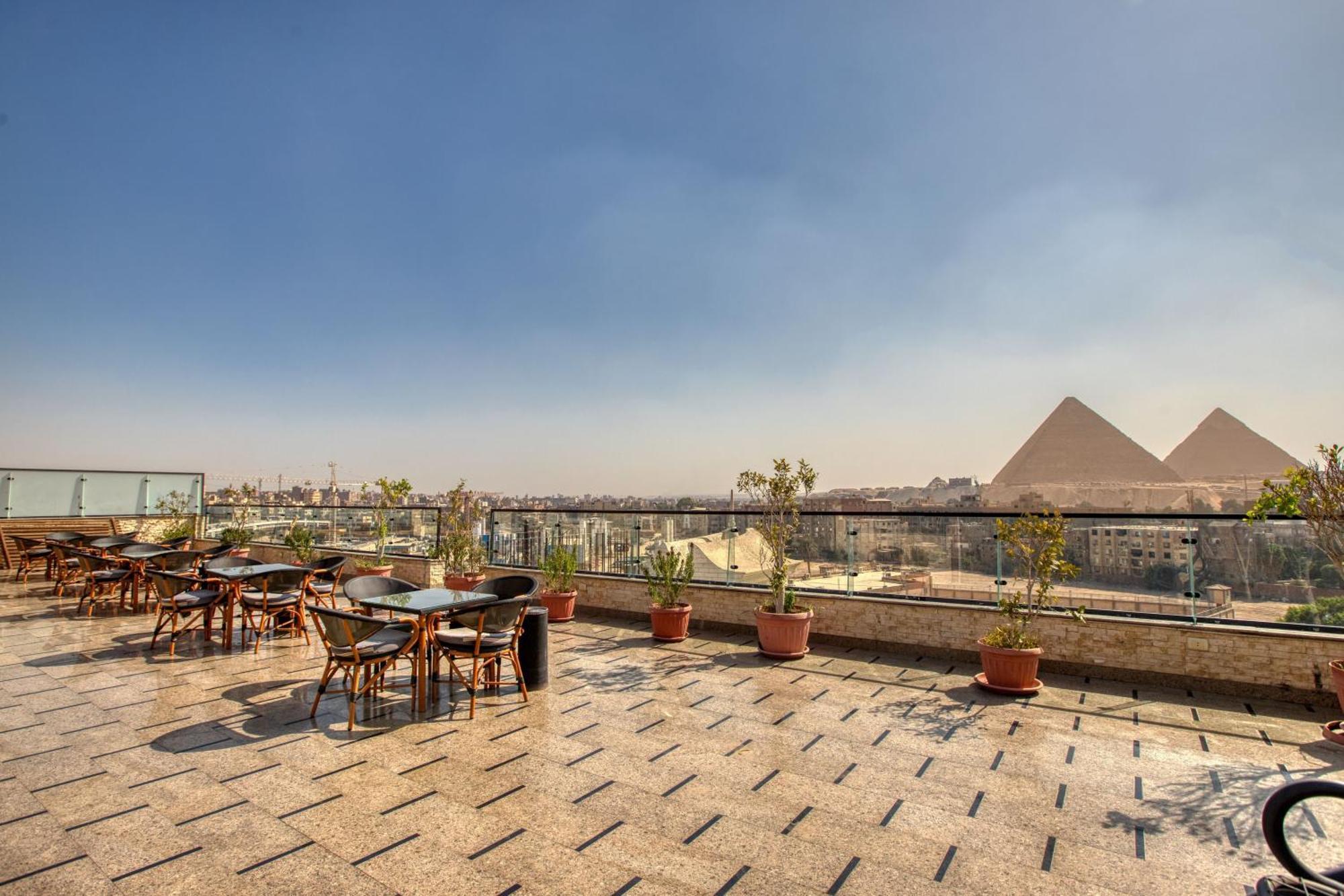 New Top Pyramids Hotel Cairo Exterior foto